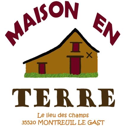 logo maison en terre